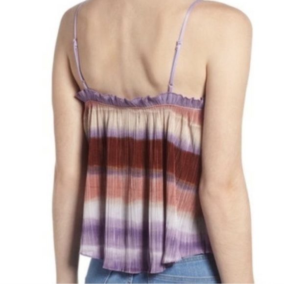 Madewell Texture Pleated Ombre Blouse - Picture 5 of 8